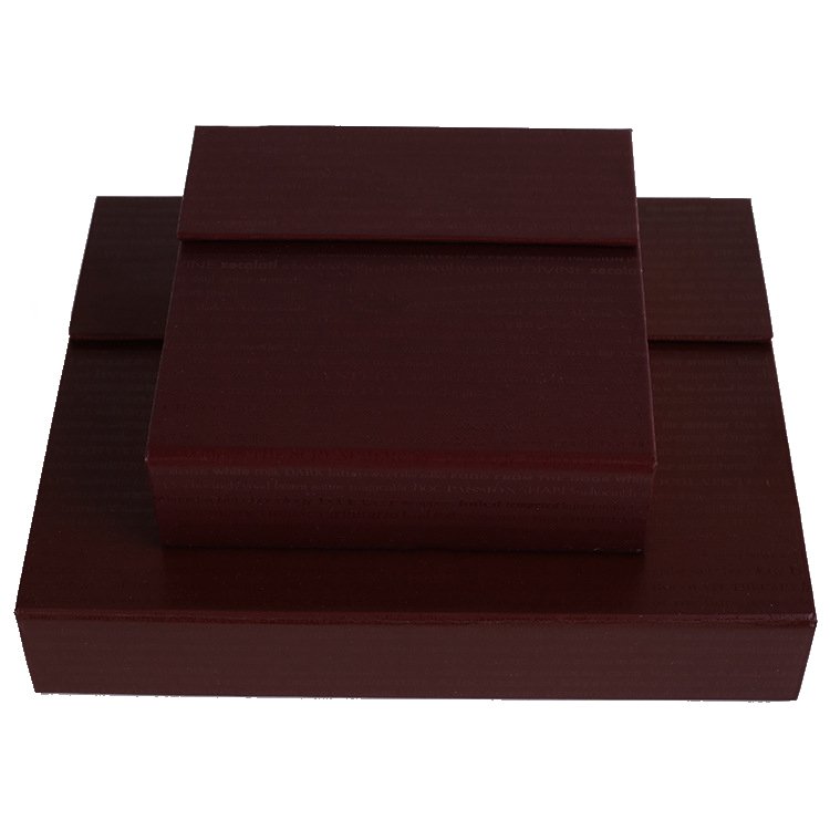 With Cardboard Divider Spot UV Processing Chocolate Packaging Box Luxury