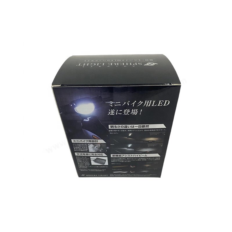 Custom Made Paper Box Packaging Folding Logo Printed Packaging Paper Box With Clear Window