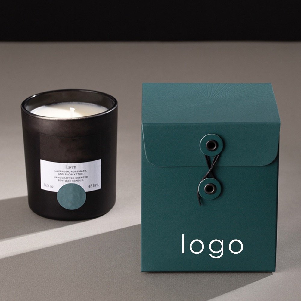 Handmade aromatherapy packaging box fashion design luxury buckle gift box packaging for candle