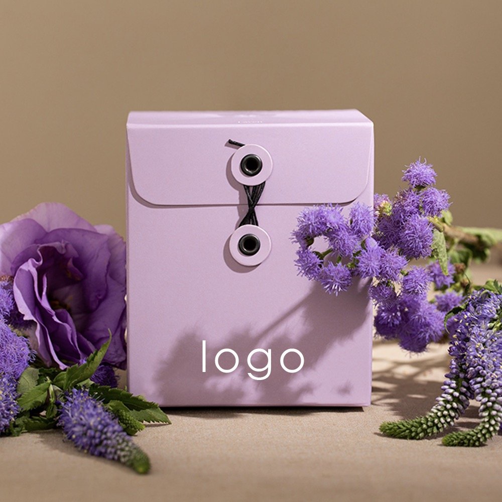 Handmade aromatherapy packaging box fashion design luxury buckle gift box packaging for candle