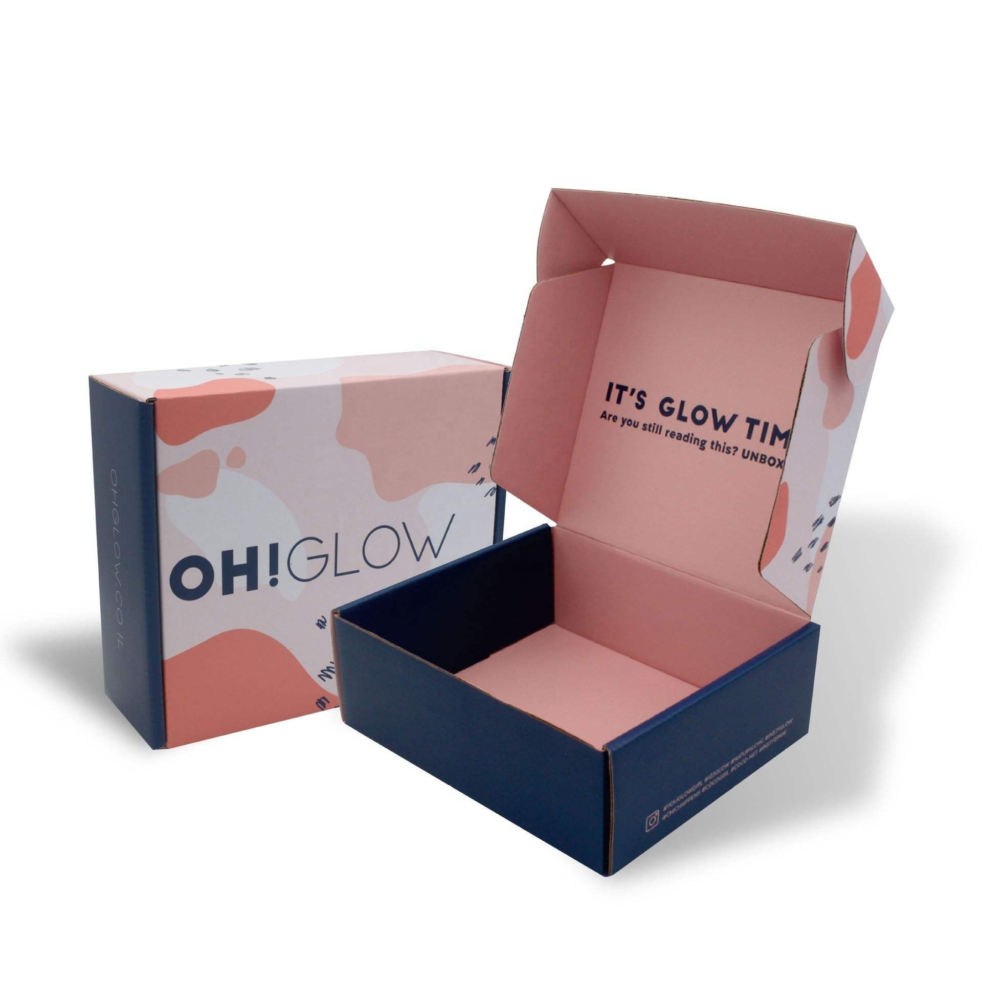 Best Selling Own Logo Packaging Custom Shoe Mailer Small Shipping Boxes For Clothes