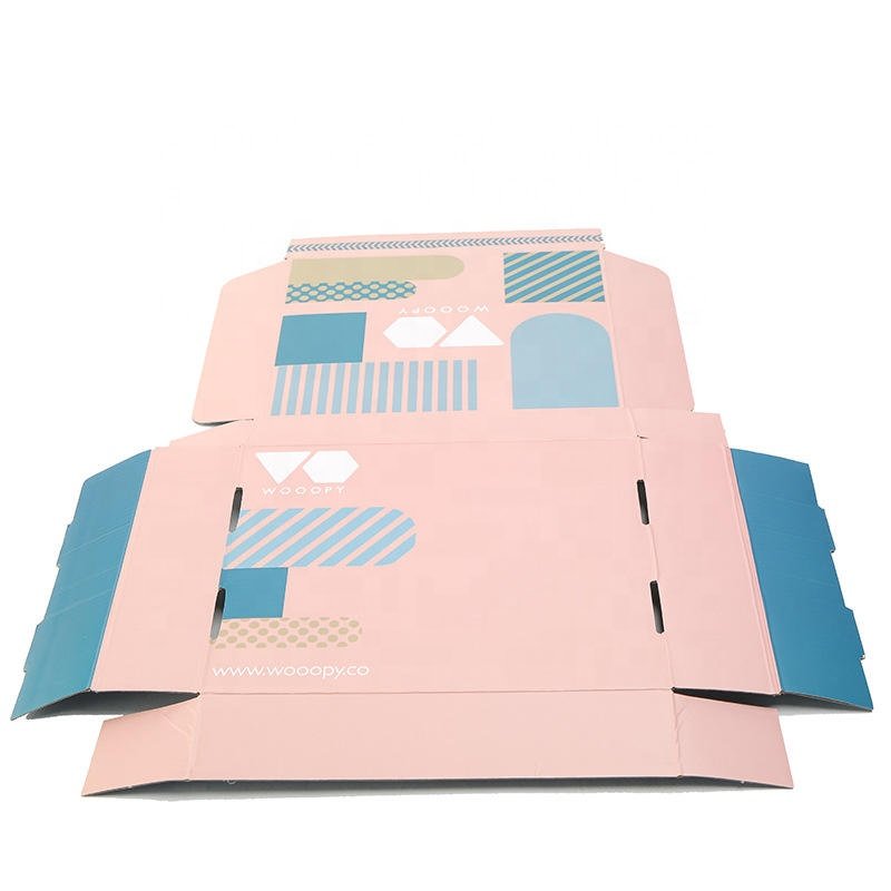 Best Selling Own Logo Packaging Custom Shoe Mailer Small Shipping Boxes For Clothes