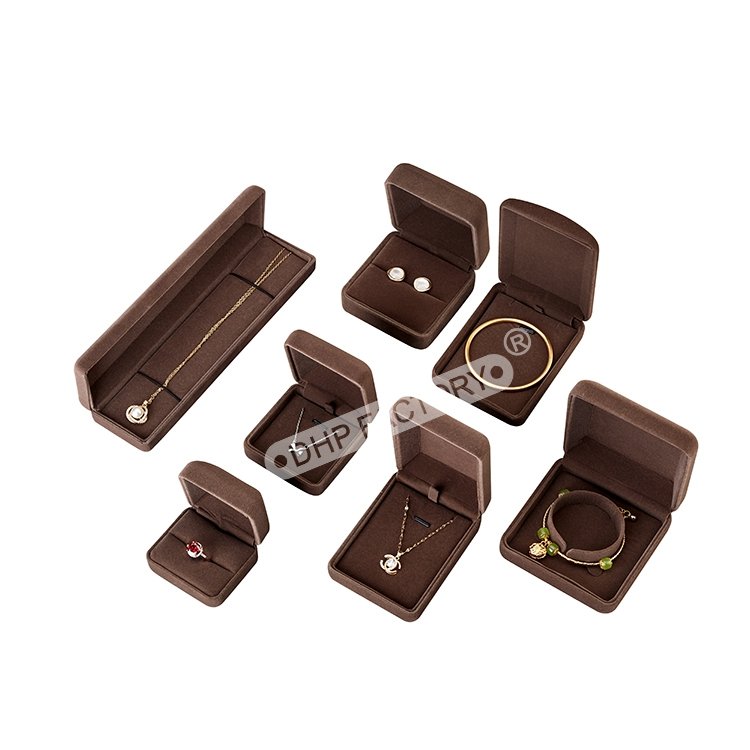 Luxury small custom logo led paper ring Pendant bracelet package gift travel customized jewelry packaging box