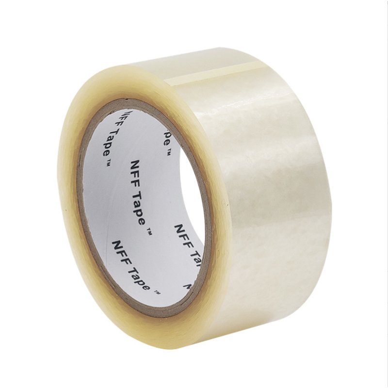 Custom industrial waterproof clear Transparent Single side Acrylic BOPP self adhesive tape roll Carton Sealing manufacturing