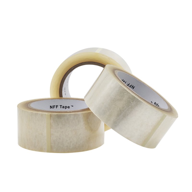 Custom industrial waterproof clear Transparent Single side Acrylic BOPP self adhesive tape roll Carton Sealing manufacturing