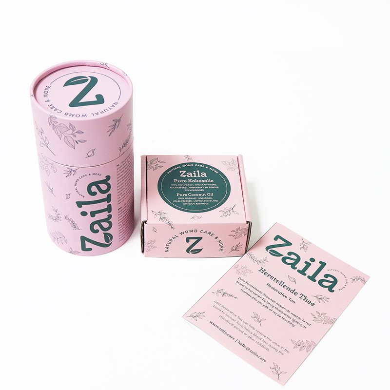 Custom Design Kraft Paper Tube Packaging Box White Black Color Eco-friendly Round Paper Tube Box with Lid Craft Paper Customized
