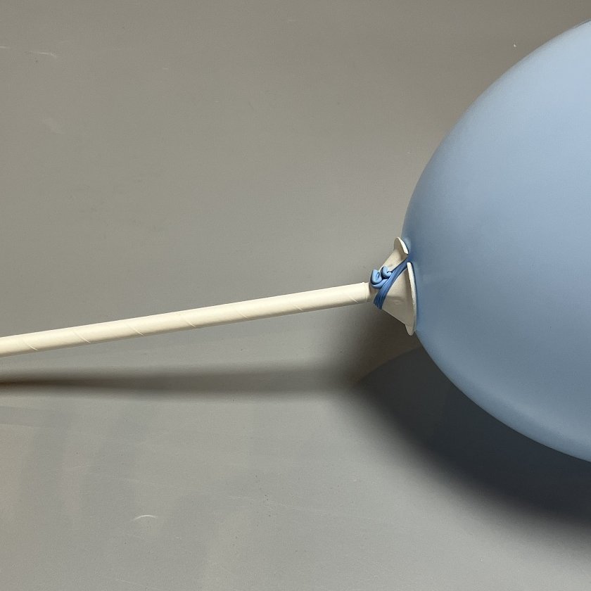 E Disposable Molded Paper Pulp Balloon Clips & Sticks Eco friendly Balloon Cup