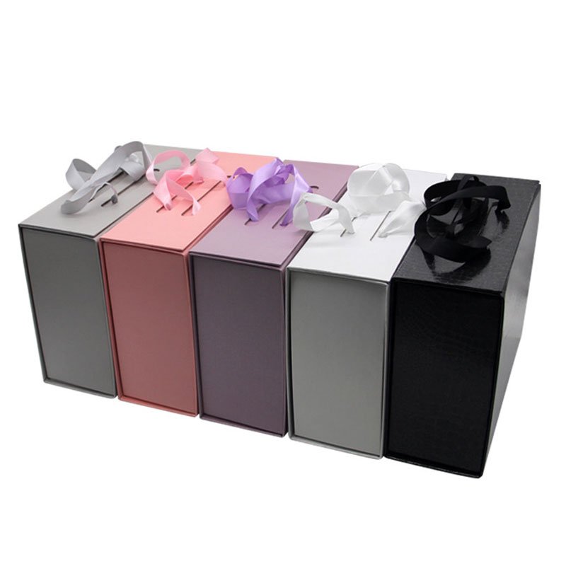 boite en carton emballage Personalizada Regalo With Magnetic Lid Caja De Carton For Packing Rigid Gift Box Mom Pink Boxes