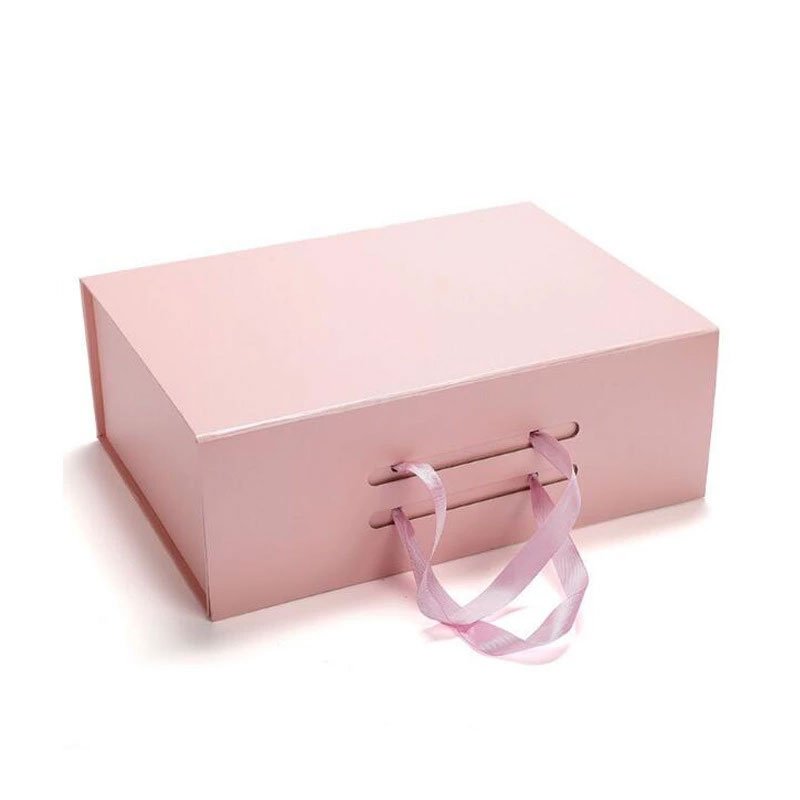 boite en carton emballage Personalizada Regalo With Magnetic Lid Caja De Carton For Packing Rigid Gift Box Mom Pink Boxes