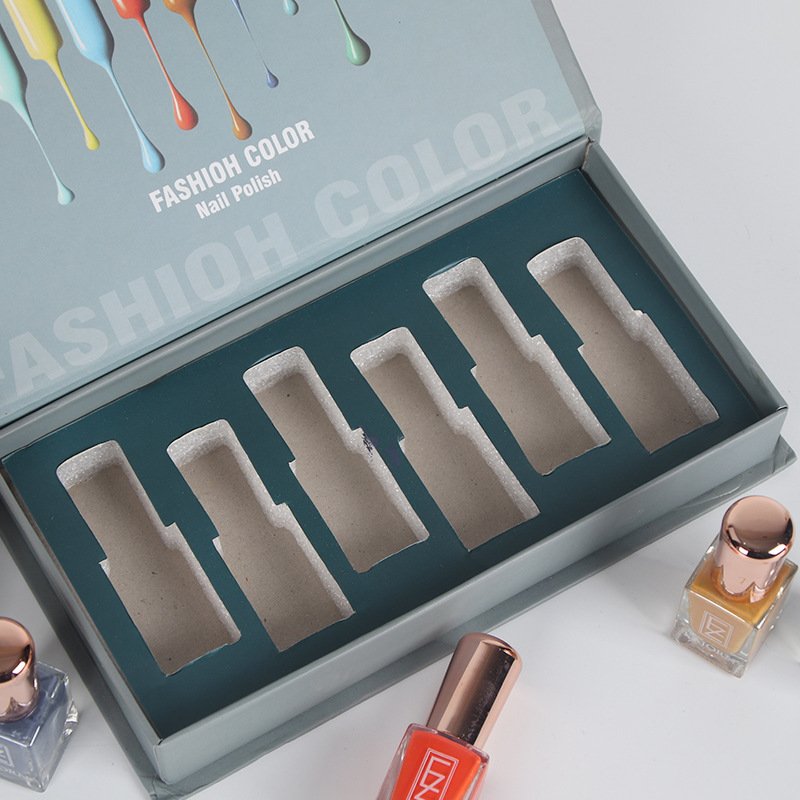 Gift Boxes Essential Oil Dropper Bottle Lipstick Box Factory Wholesale Custom Logo Base and Lid Paper Luxury with Foam for 10ml