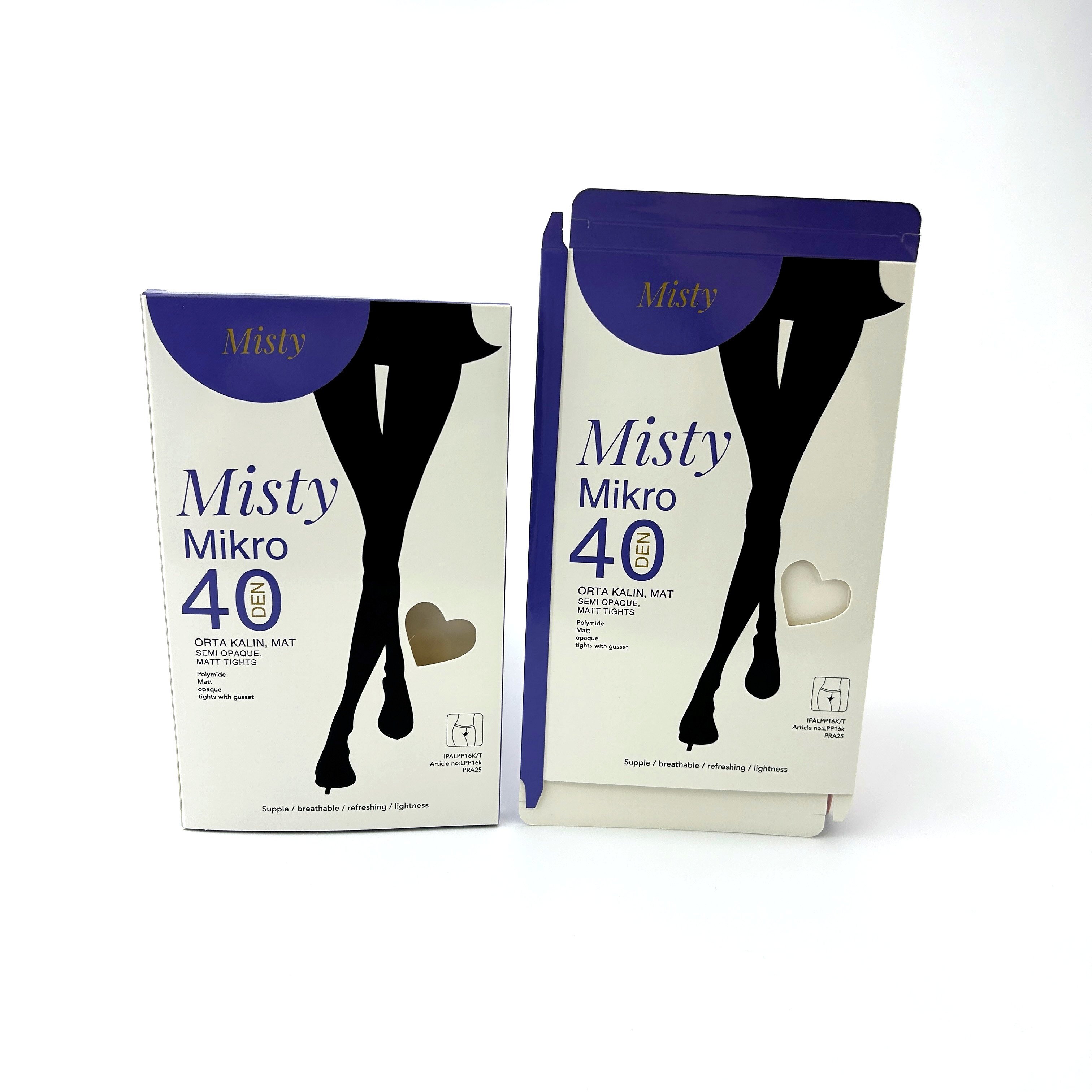 Low price OEM package box thin paper packaging boxes for silk stockings retail pantyhose package