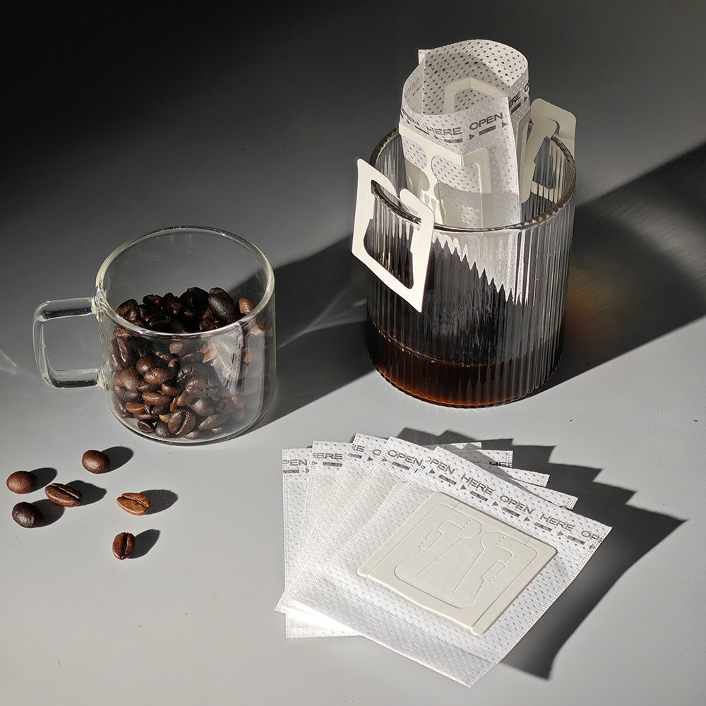 Custom Drip Coffee Bag Disposable Drip Bag Coffee Filter Biodegradable Drip Coffee Filter Paper