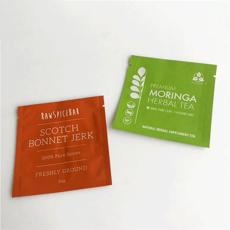Heat Seal Food Grade Packing Sachets Custom Beverage Juice Milk Tea Coconut Cocoa Powder Packaging Bag Instant Coffee Sticks