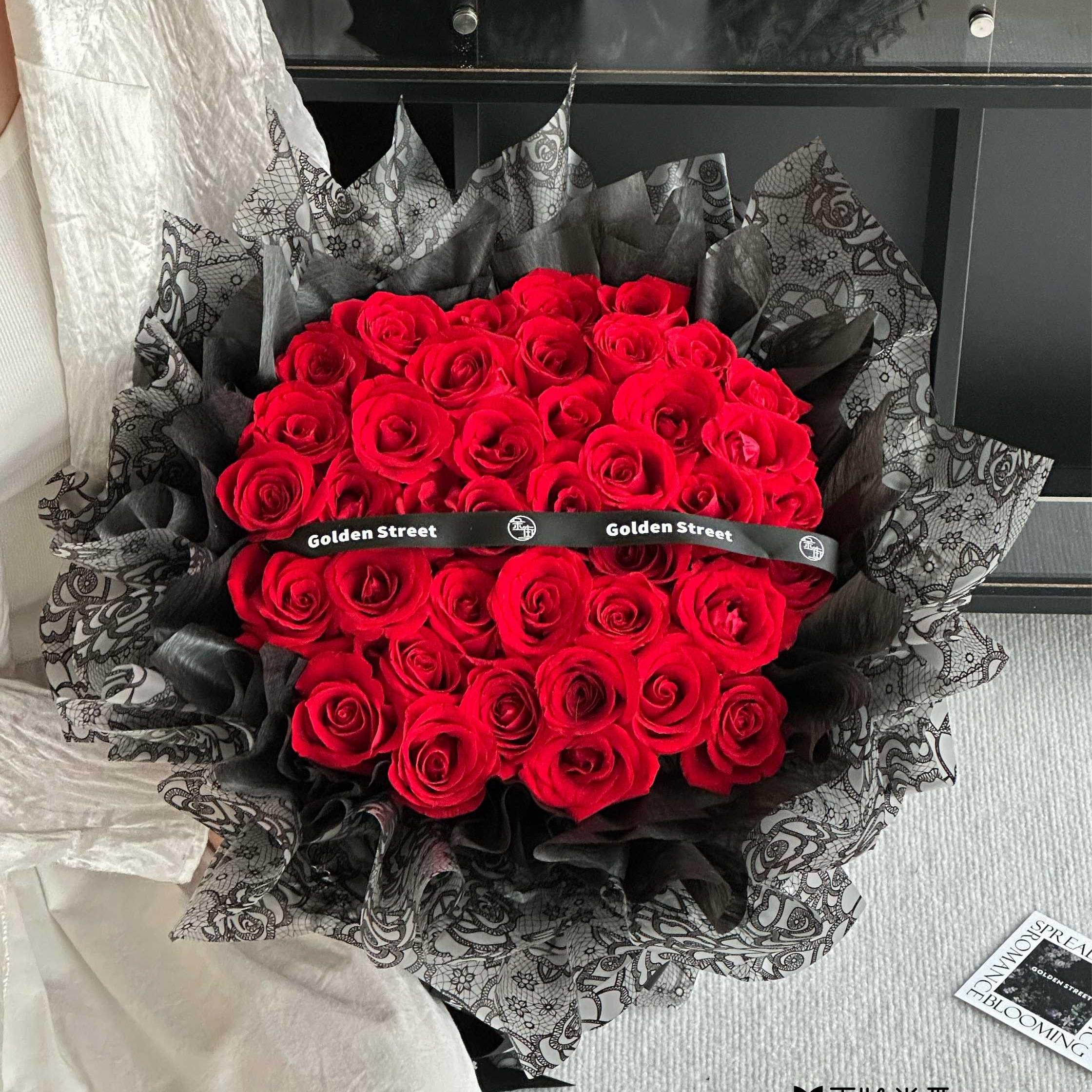 HUABAN Solid color paper flower packaging paper waterproof florist bouquet packaging wrapping paper for flowers multicolor