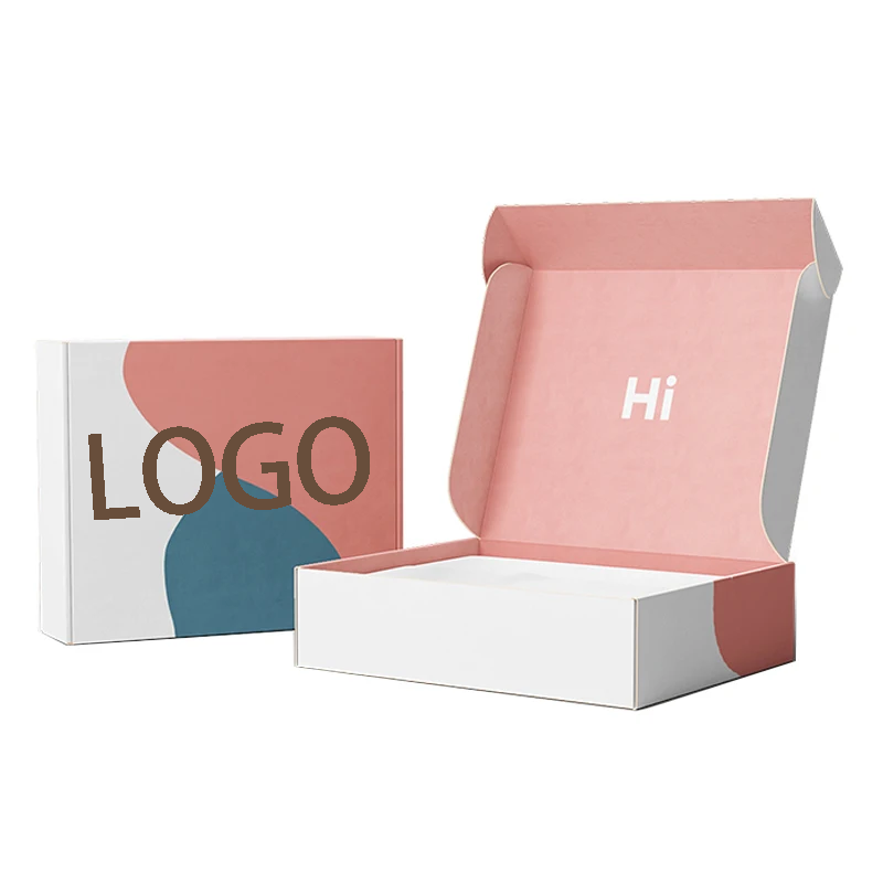 Recyclable Custom Cardboard Gift Embossed paper box Corrugated Custom Mystery Box Gift Box Packaging