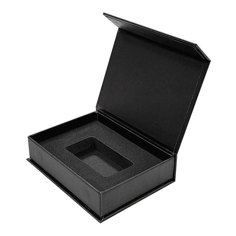 Magnetic Beautiful Small Gift Pack Box Cosmetic Perfume Bottle Hard Cardboard Gift Pack Box Packaging