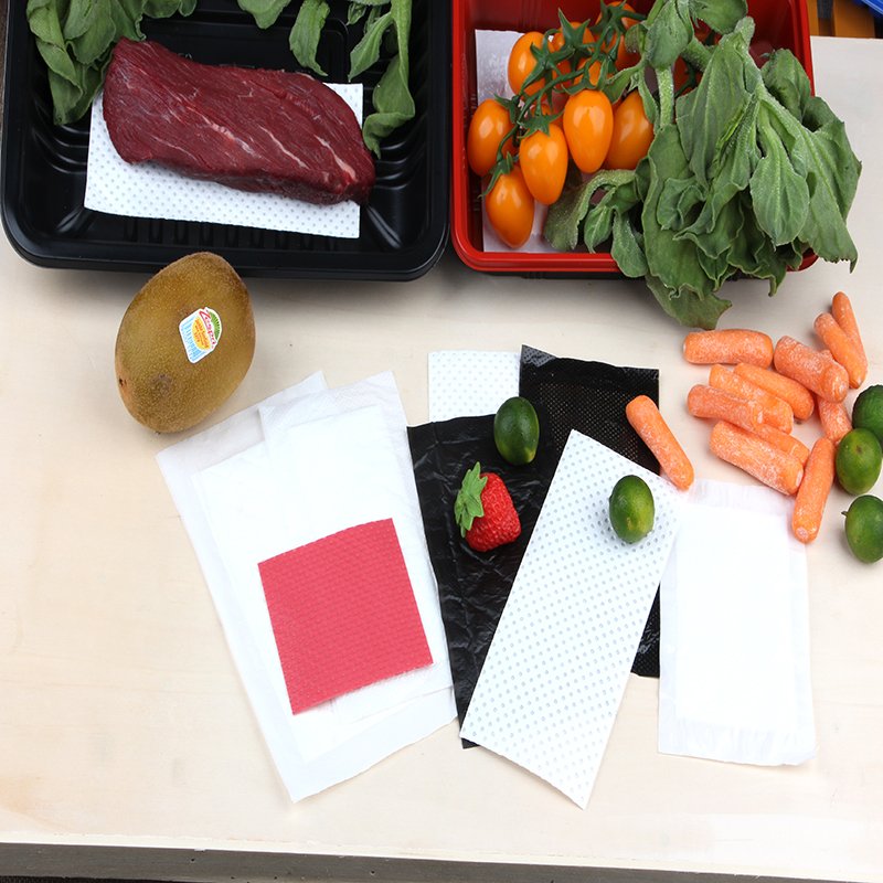 Paper Absorbent Meat Pad High Absorbency Eco-friendly Food Pad For Food Packaging Water Absorbent Pad