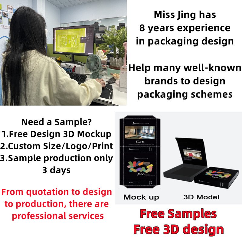 Custom Logo UV-coating Magnetic Packaging gift Box Flip Top Cardboard Eco Gift Packaging Paper Folding Box