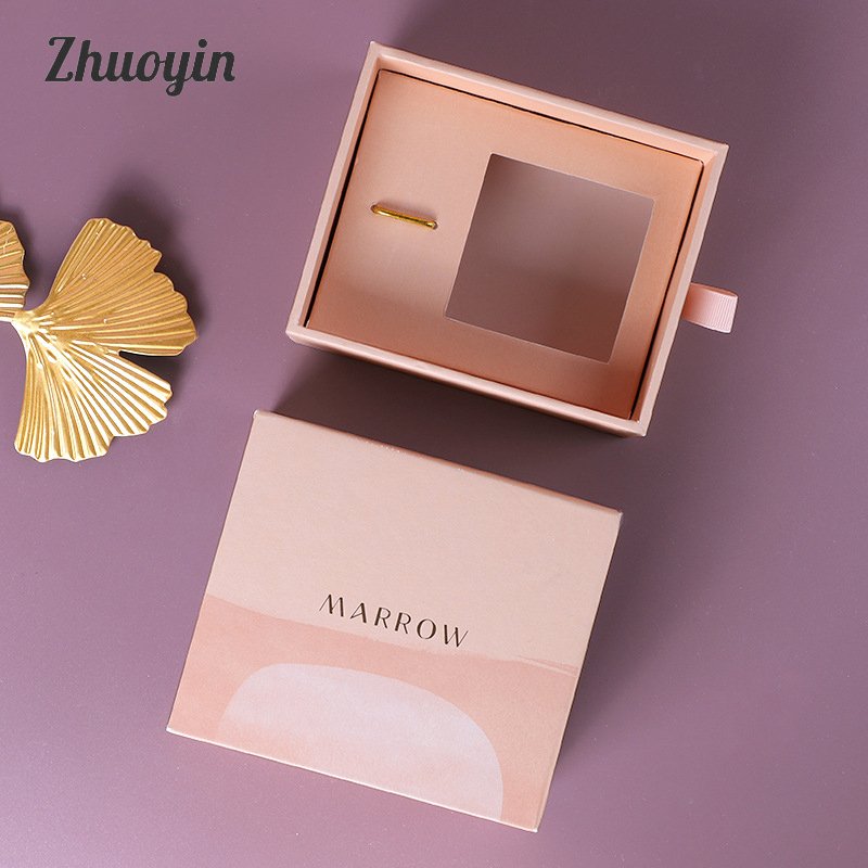 Custom Printing Hot Stamping Sliding Drawer Perfume Skincare Fragrance Gel Polish Hard Rigid Cardboard Packaging Paper Box