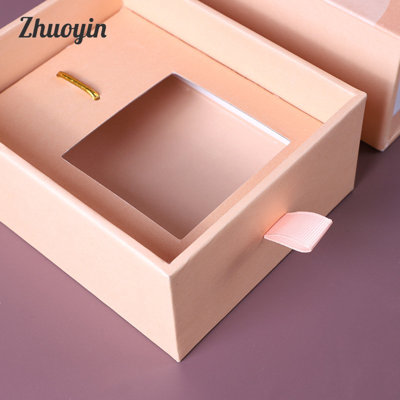 Custom Printing Hot Stamping Sliding Drawer Perfume Skincare Fragrance Gel Polish Hard Rigid Cardboard Packaging Paper Box