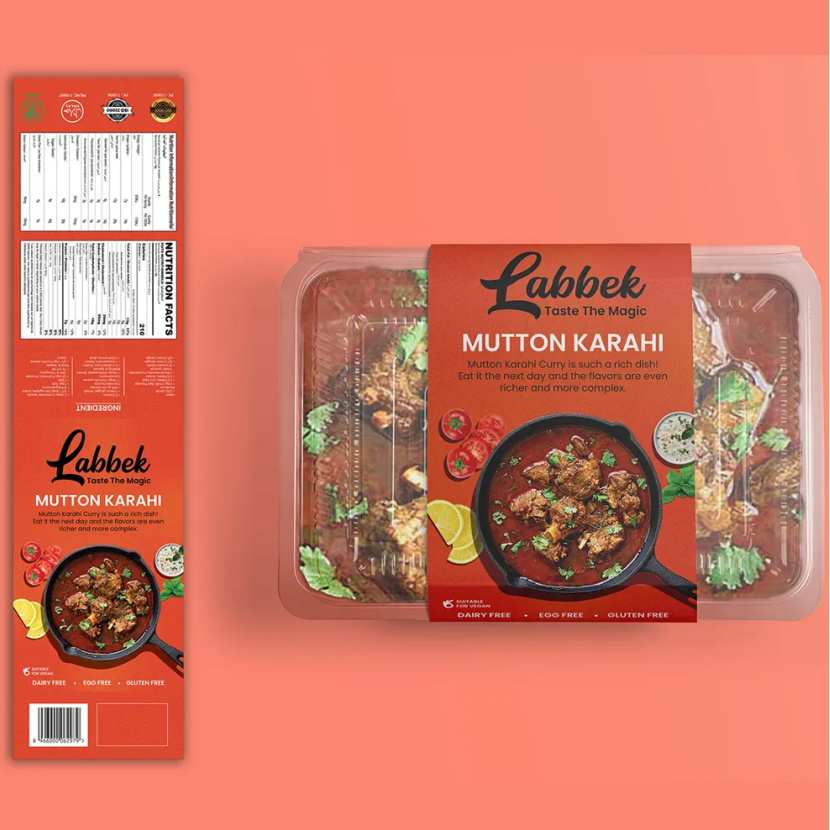 Custom Printed Recycled Paper Cardboard Wrap Around Label Ready To Eat Prep Meal Food Packaging Sleeve for Bowl Container
