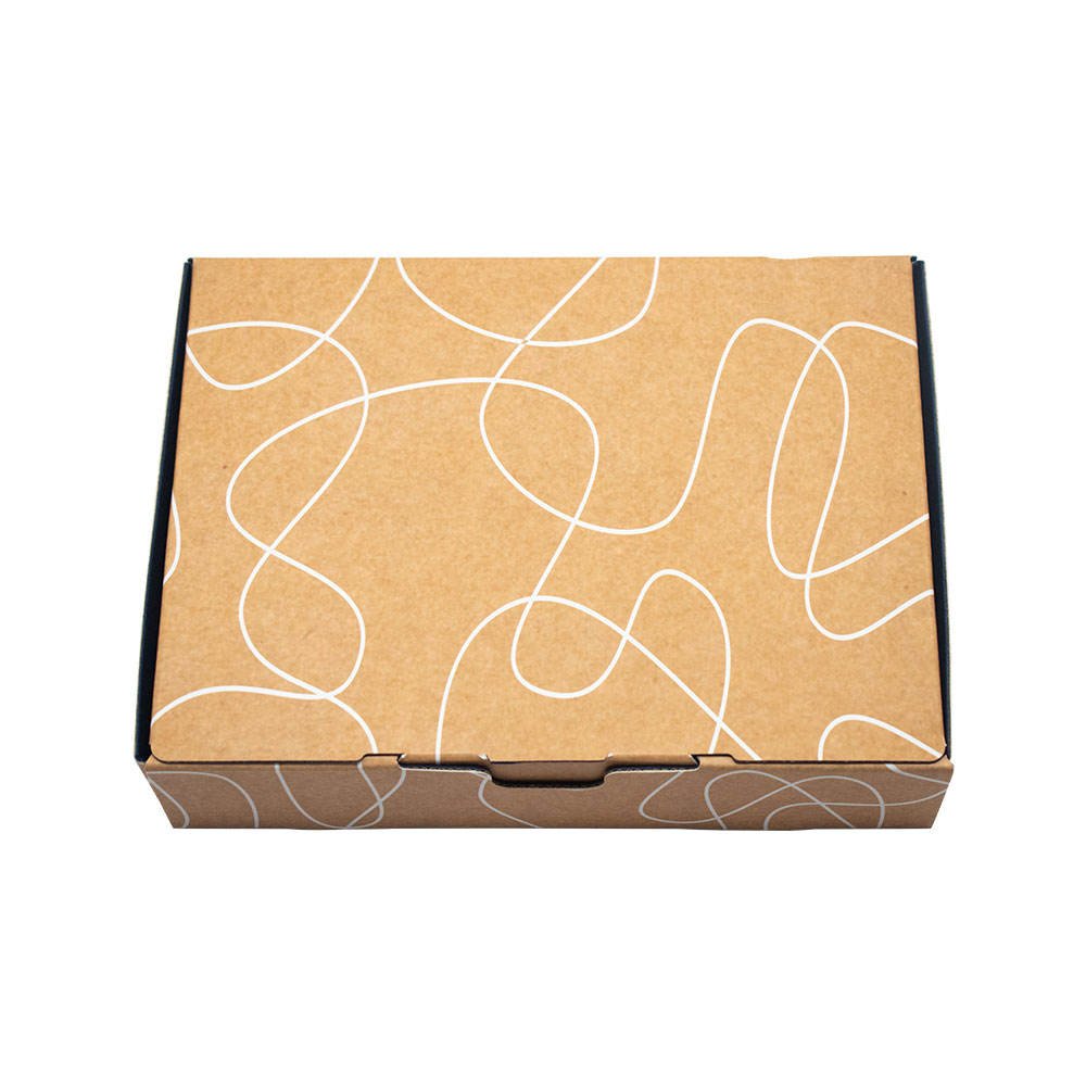 Custom Shipping Gift Packing Box Cardboard Kraft Mailer Corrugated Folding Gift Packaging Paper Boxes