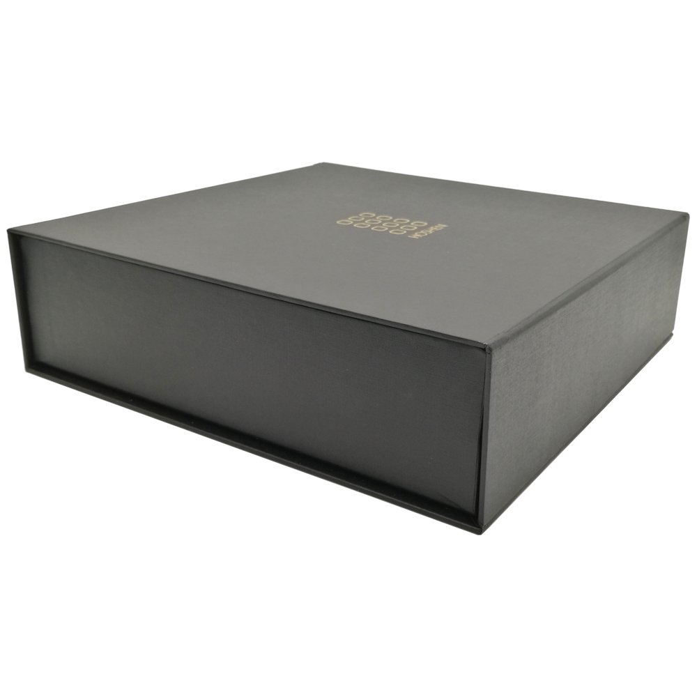 Custom carton paper cardboard shipping packaging gift black box