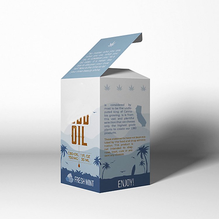 Custom LOGO Printing Gold Silver Paper Essential Oil Skin Care Makeup Cosmetics Perfume Lipstick Health Products Box Paper Box