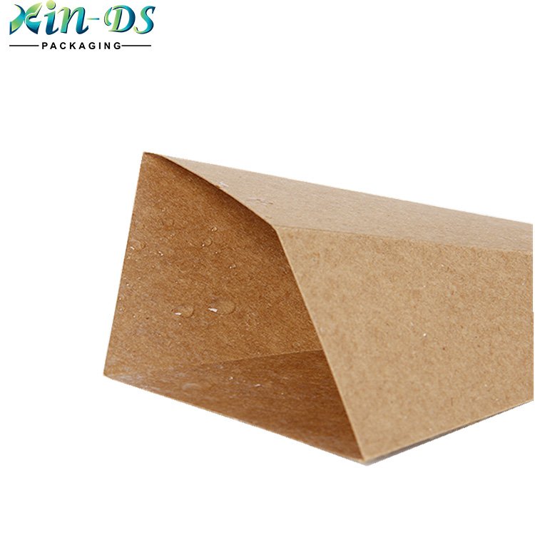 Fast Food Disposable French Fries Kraft Paper Cones