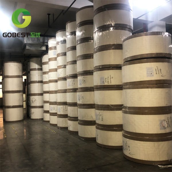 paper Manufacturers Cardboard Printing Kraft Paperroll paper Cup Raw Material Pe Coated/pla Coated paper Rolls