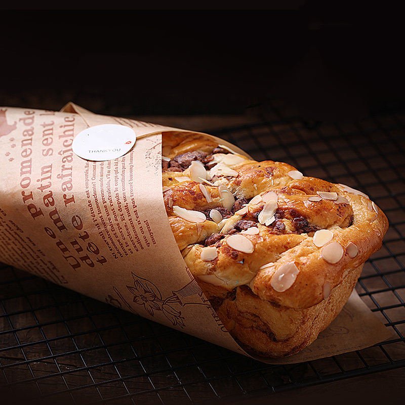 Pizza Food Packaging Grease Proof Wrapping Paper, Burger Custom Printed Wrapping Paper
