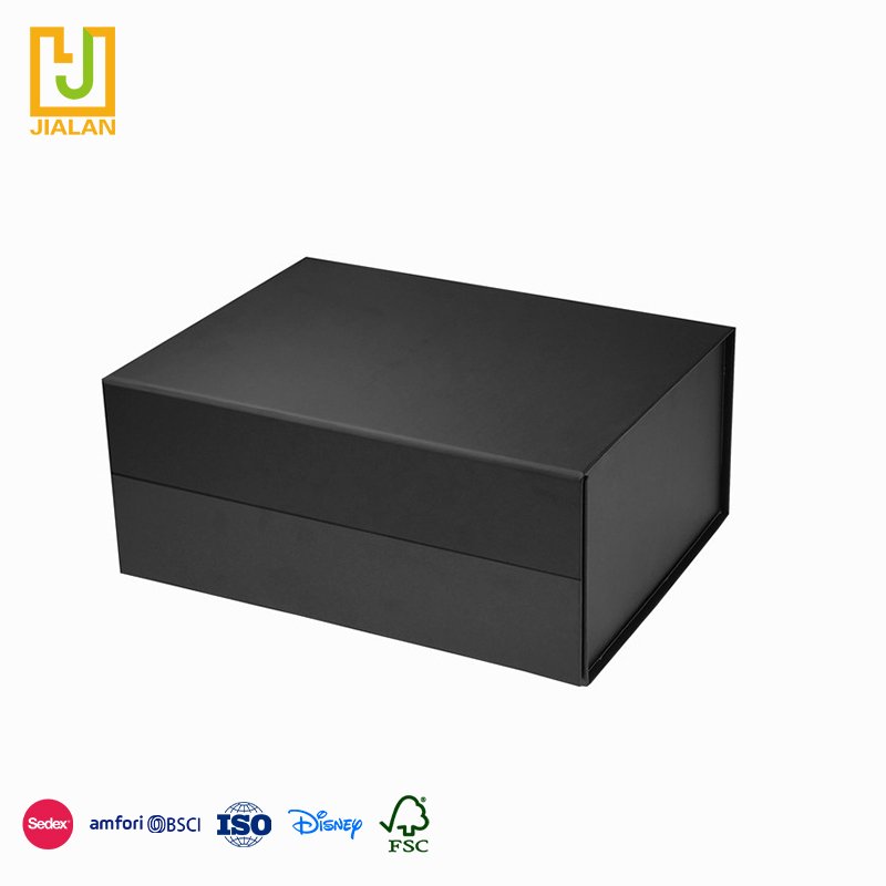 Custom HOT Luxury Magnetic Gift Box Packaging Ribbon Handle Folding Magnetic Closure Gift Boxes
