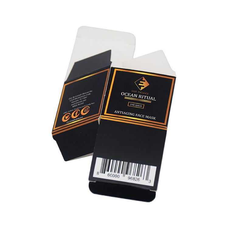 Custom rectangular cosmetic paper box packaging,guangzhou coated paper packing box for nutritive skin care product