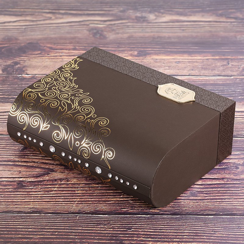 Custom drawer type cardboard paper boxes cosmetic perfume bottle packaging gift box
