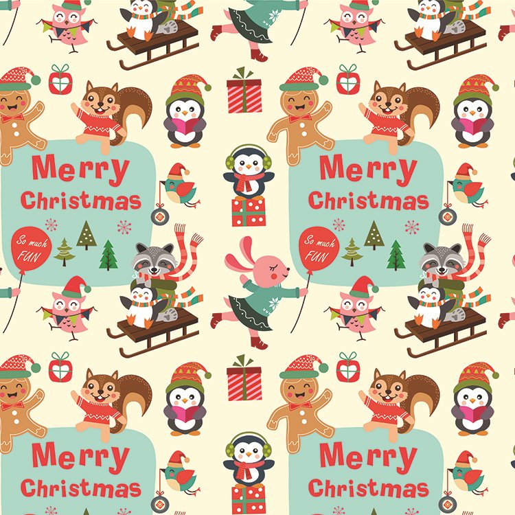 Tondo 70*50cm christmas flower gift wrapping paper for christmas gift Packaging