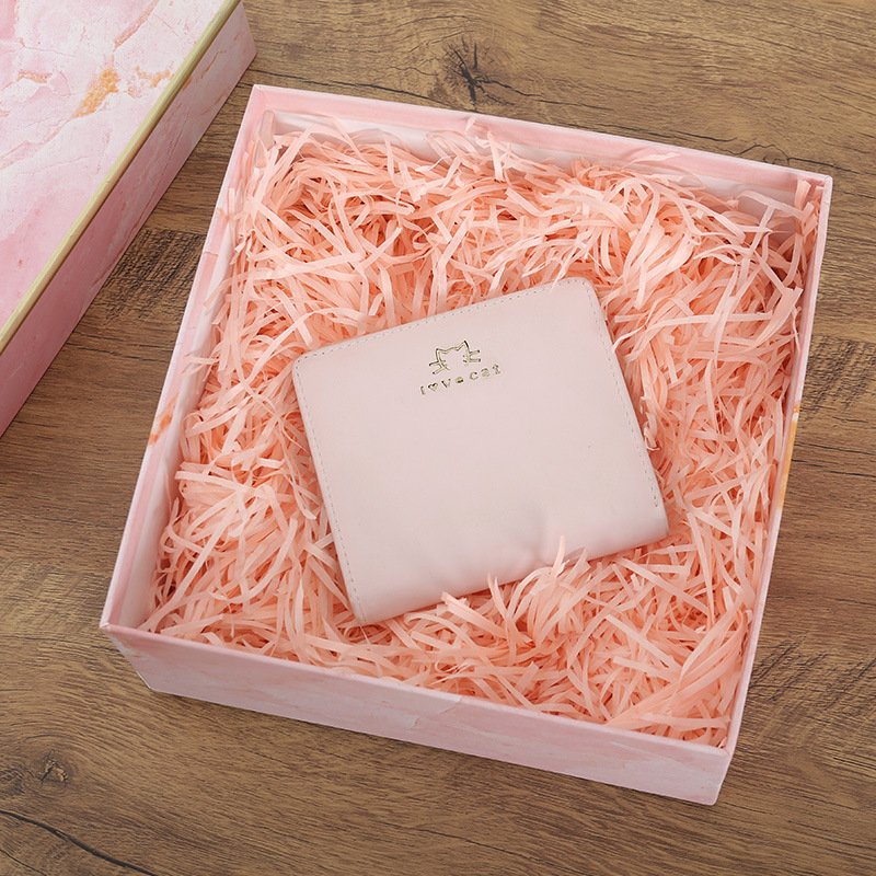 100g/Bag Wholesale High quality Decorative Raffia shredded box Filling Crinkle Shredded Paper For Gift Box Filler
