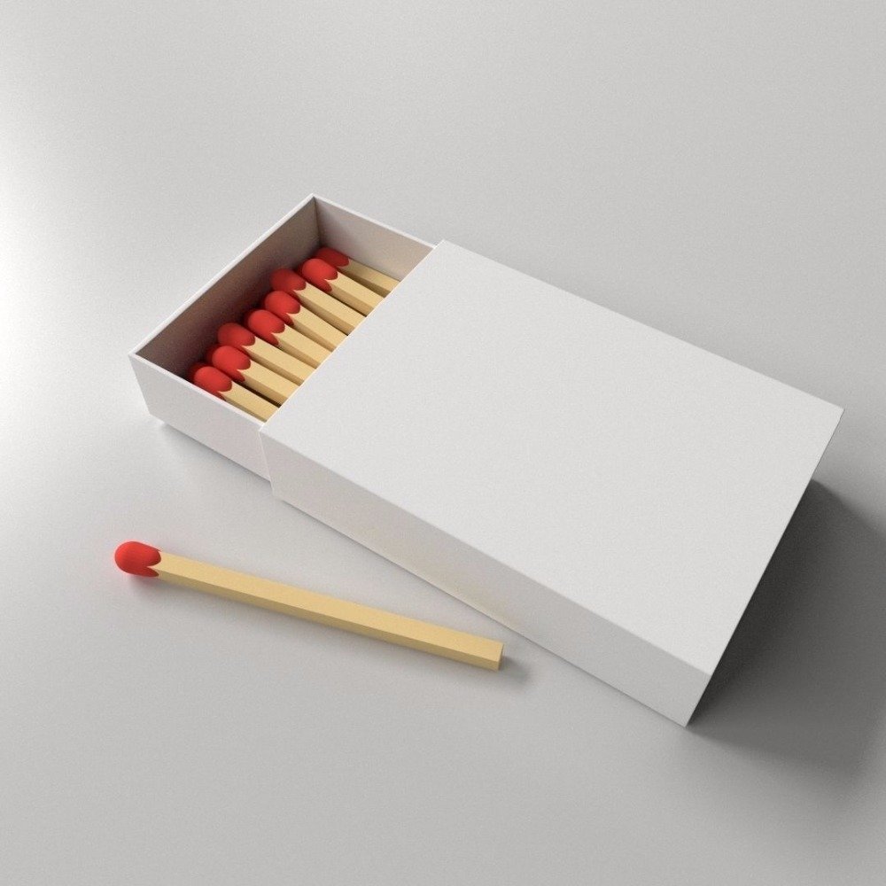 Customized Matchboxes Advertising Hotel Wooden Tip Colored Matches Safety Fireplace Boxes Matches