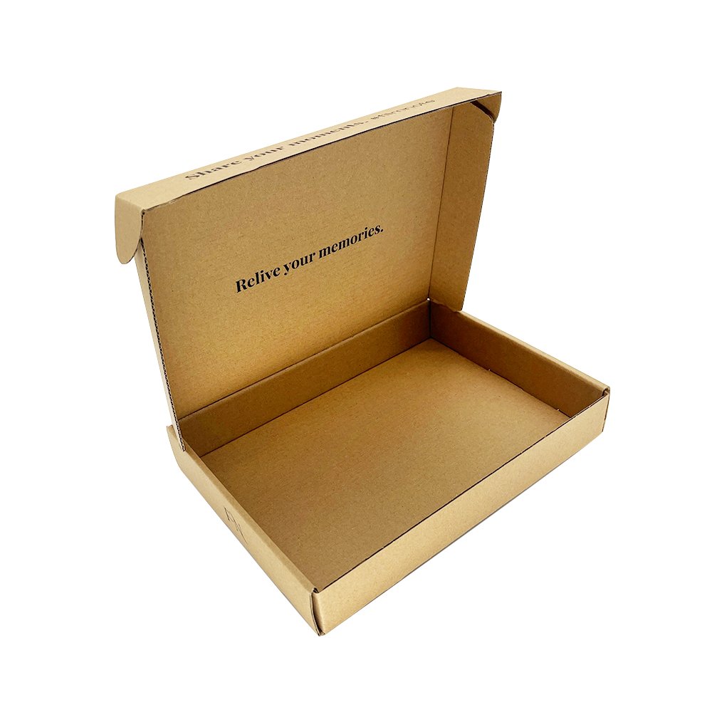 Custom Printed Design Postal Airplane Shipping Mailing Box Folding Corrugated Cardboard Paper Packaging Mailer Box