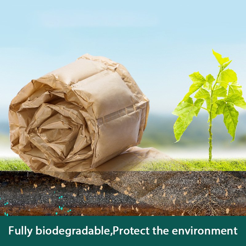 Paper bubbles Environmentally friendly biodegradable for fragile buffer packaging filling paper bubbles