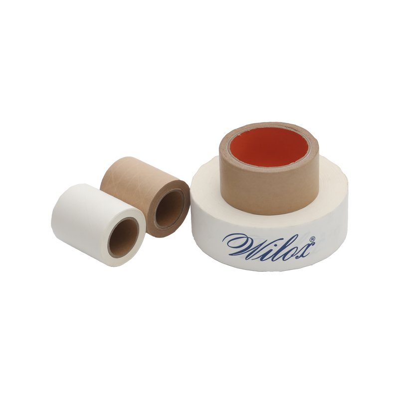 White Paper Water Activated Custom Banding Packing Gummed Kraft Packaging Tape