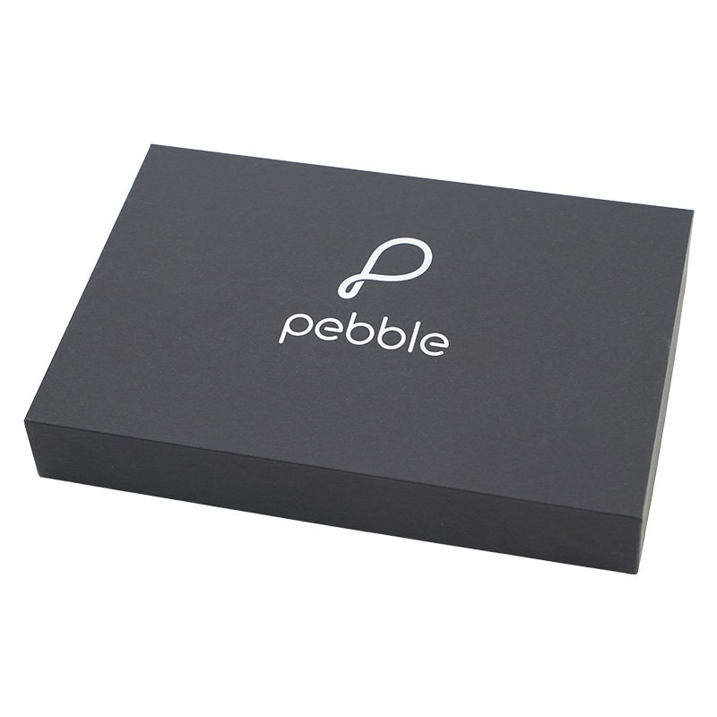 High Quality Small Lid And Base Gift Box Black Packaging Paper Top and Bottom Paperboard Box With Custom Logo