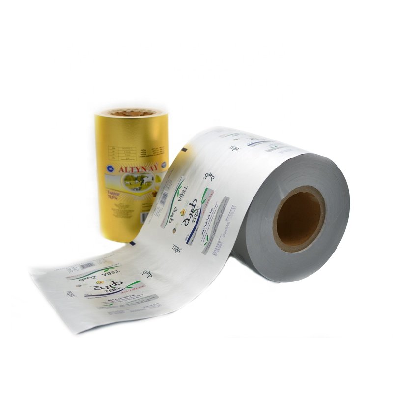 Customized Food Grade Aluminum Foil Composite Wrapping paper For Butter packaging