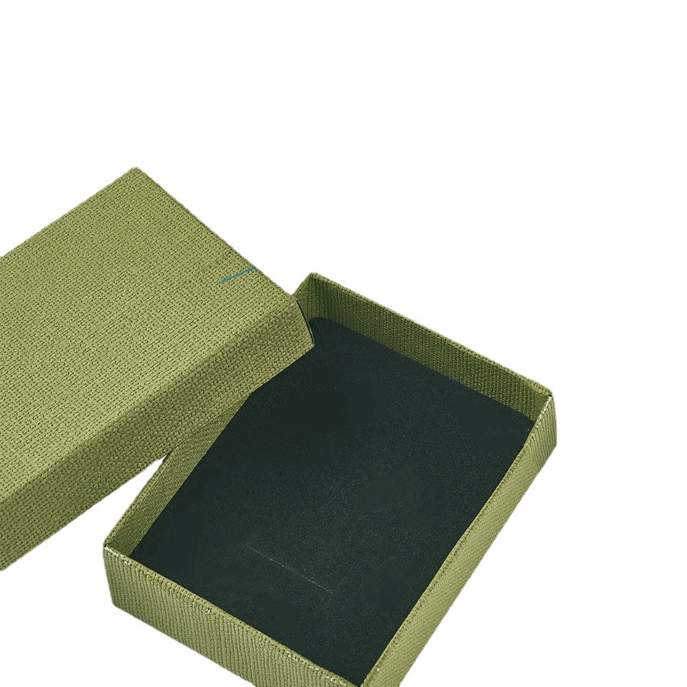 12pcs Cardboard Jewelry Set Gift Box Ring Necklace Bracelets Earring Gift Packaging Boxes With Sponge Inside Rectangle