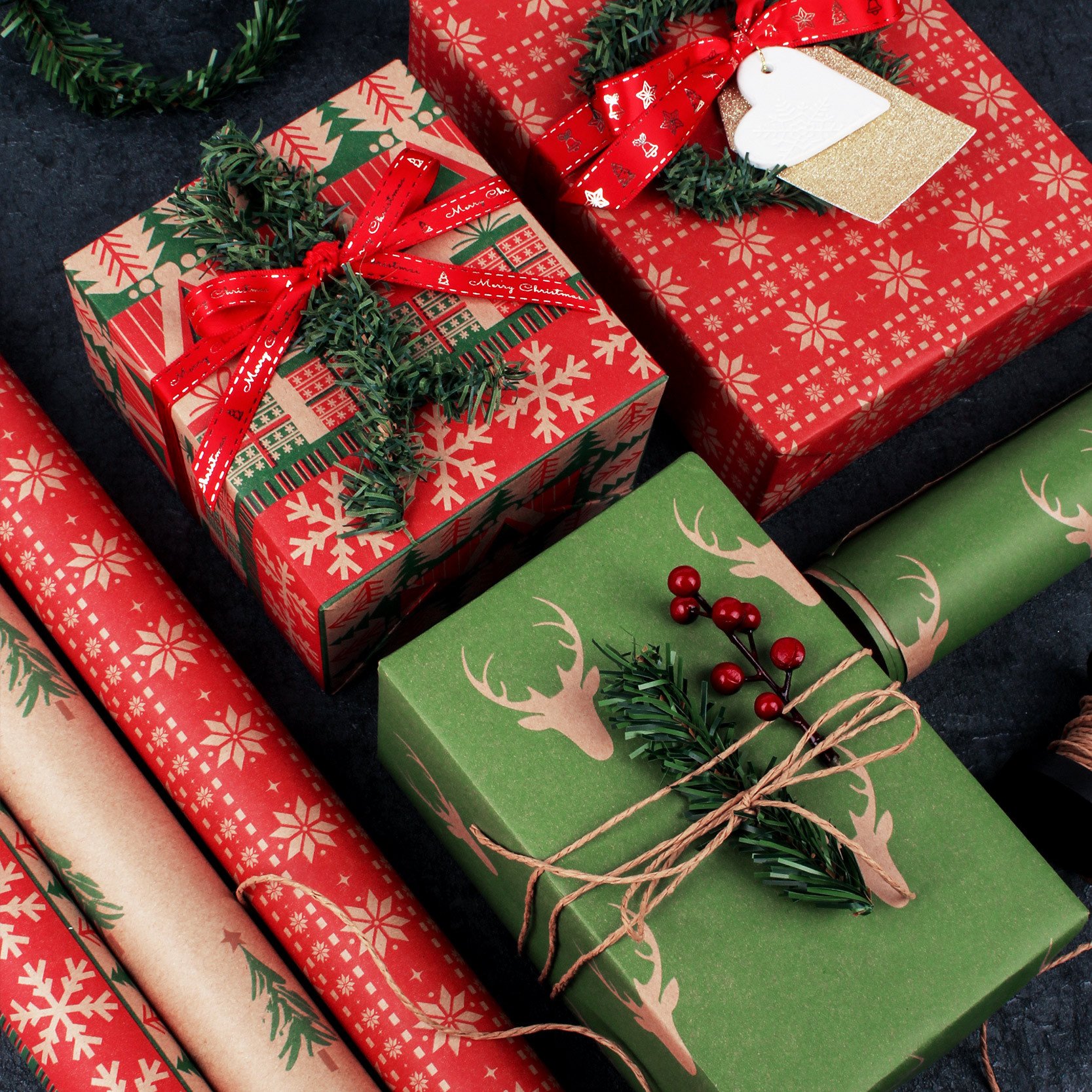 Custom 80g wrapping paper will roll gift wrapping paper packaging paper