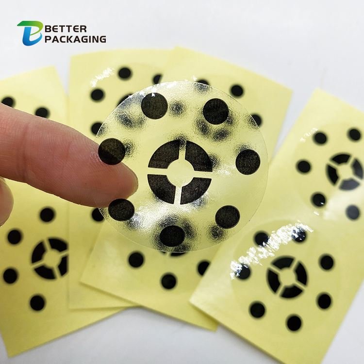 Waterproof Transparent Self Adhesive Stickers Paper Personalized Name Tags Waterpr High Quality Circle Clear Labels
