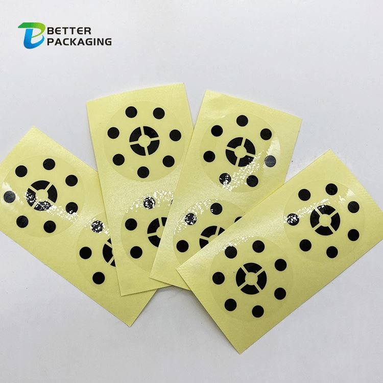 Waterproof Transparent Self Adhesive Stickers Paper Personalized Name Tags Waterpr High Quality Circle Clear Labels