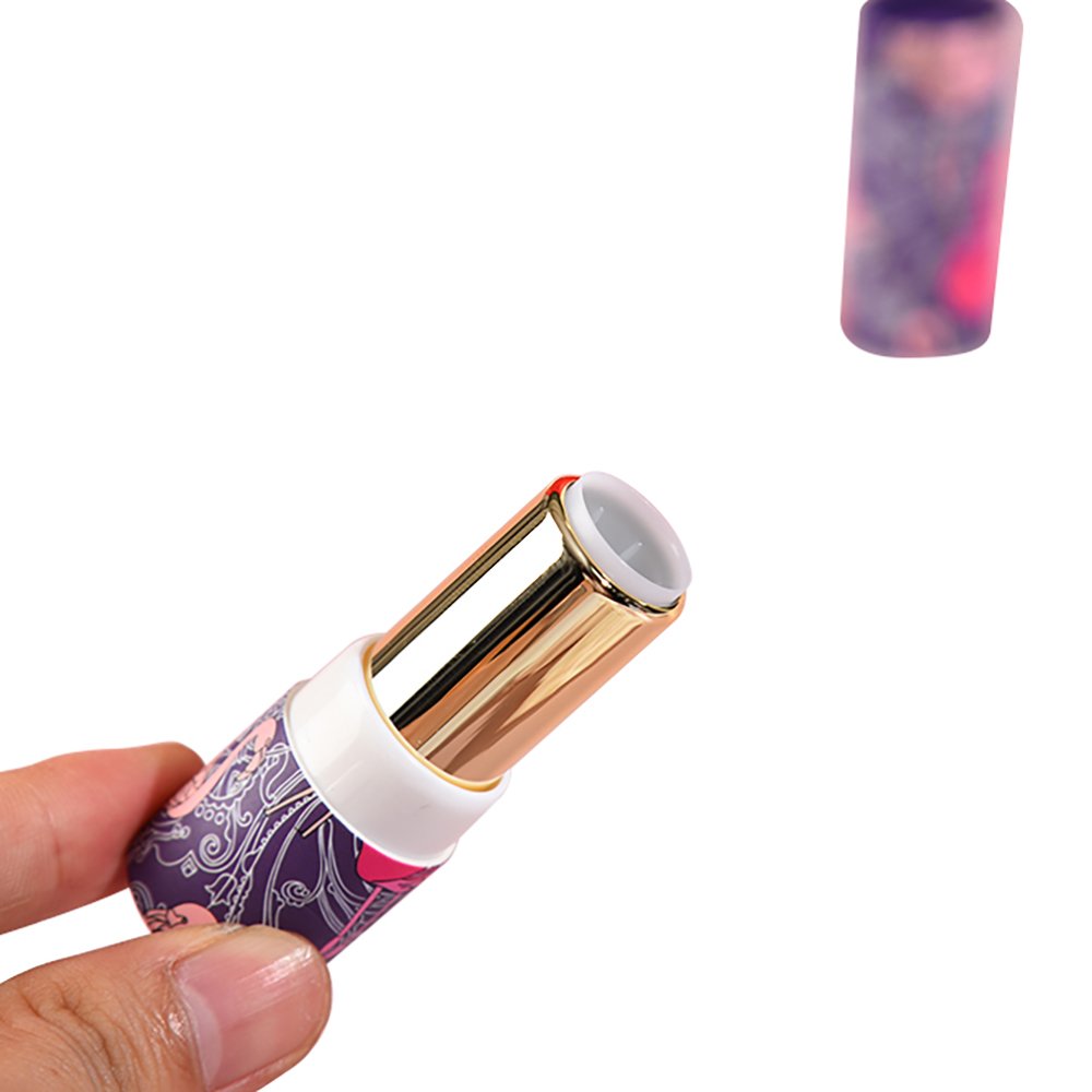 Custom Biodegradable Chapstick Tube Paper Shipping Cans Packaging Paper Tubes Twist Up Paper Lipstick Tubes