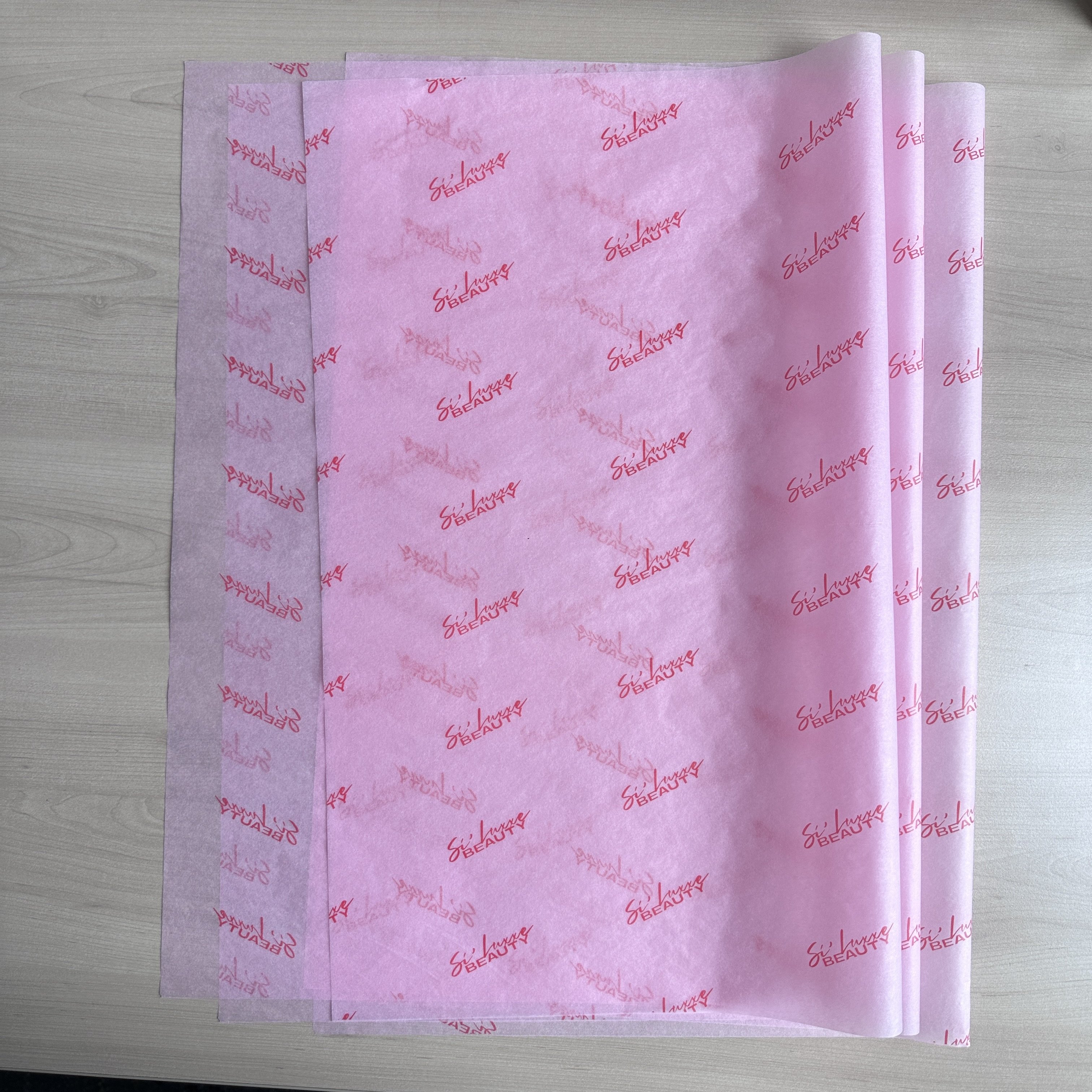 Eco Friendly Custom Wrapping Tissue Paper Floral Bouquet Packing Wrapping Papers With Logo