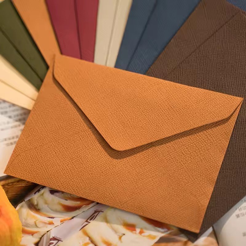 Customize paper Envelope for packing card Bill Invitation Letter with logo