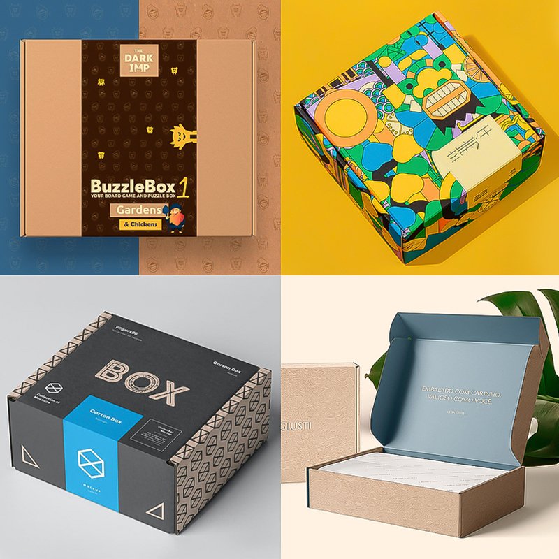 Custom Colored Boxes Logo Packaging Pink Cardboard Printed Eco Clothing Poly Cosmetic Flat Small Mailer Box